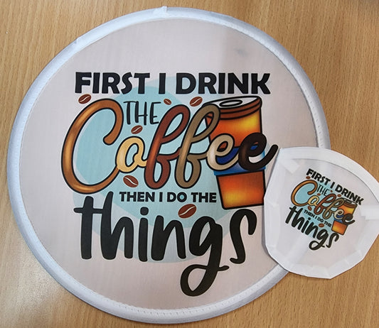 First I drink the coffee