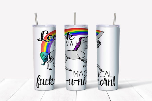 Tumbler 20oz/590ml - Magical Unicorn