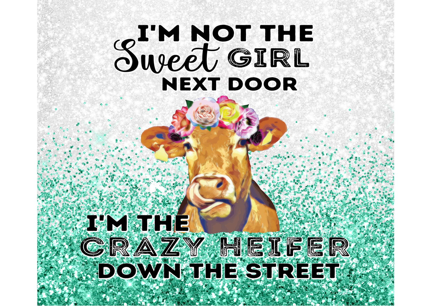 Tumbler 20oz/590ml - Heifer next door