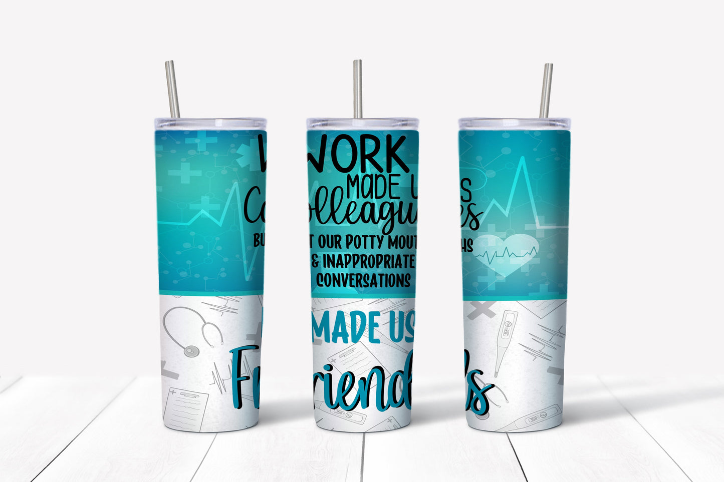 Tumbler 20oz/590ml - Work made us colleagues