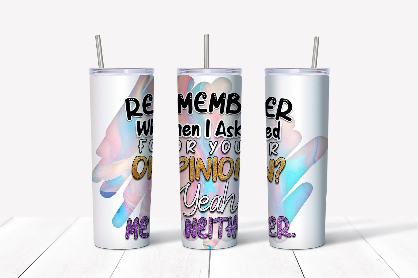 Tumbler 20oz/590ml - Your Opinion !